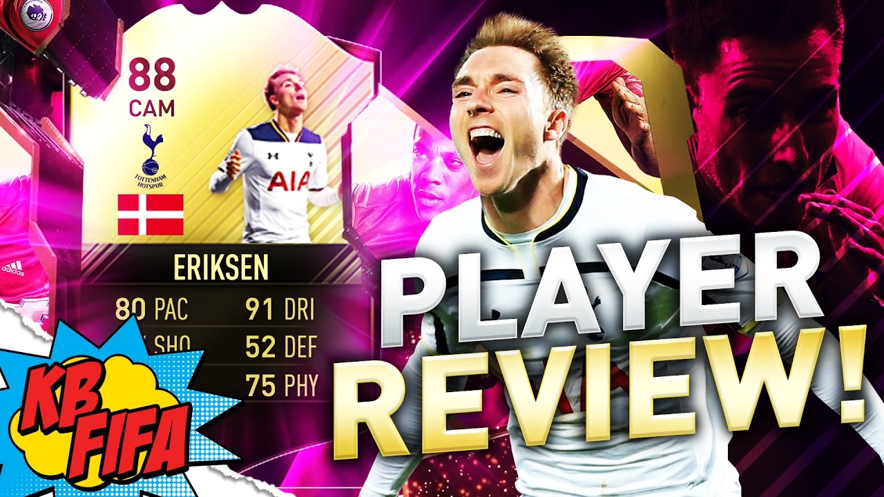 FIFA 17 TIF (3RD IN FORM) CHRISTIAN ERIKSEN (88) PLAYER ...