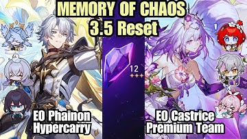 HSR MOC 3.5 Reset | E0 Phainon Hypercarry & E0 Castorice Premium | Honkai: Star Rail