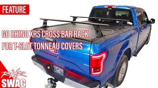 Go Rhino XRS Cross Bar Rack for Tonneau Covers w/ TSlot  RHRSwag.com