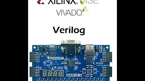 Verilog Program simulation using Vivado 2018.1 and implementation using Basys 3 kit
