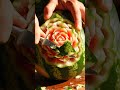 ASMR#carving of watermelon #how to carve watermelon #cuttingskills #carvingskills#asmrhub #ytshorts