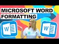 Microsoft Word Formatting Masterclass