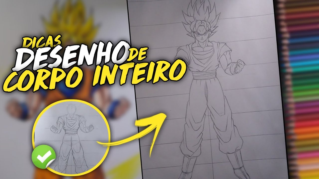 Pequeno personagem de desenho animado goku com desenho de esqueleto de  fundo gerado por ia