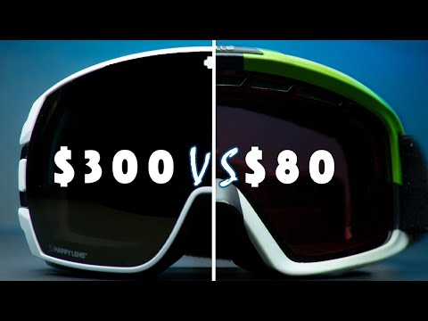 Expensive vs Budget Goggles: You get what you pay for!