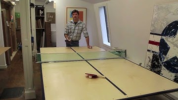 How to Make a Ping Pong Table by Jon Peters