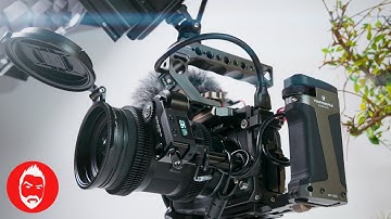 My GH5 TILTA Video Cinema Rig for Run and Gun Handheld B-Roll Setup \\ Atomos Ninja V, Sigma 18-35