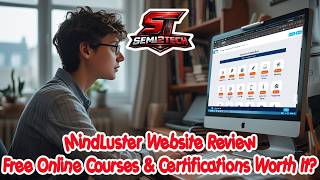 MindLuster Website Review 🎓 Free Online Courses &amp; Certifications Worth It?