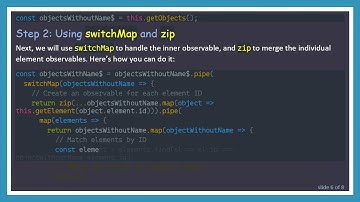Merging Two Observables in Angular