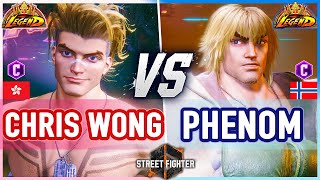SF6 🔥 Chris Wong (Luke) vs Phenom (Ken) 🔥 Street Fighter 6