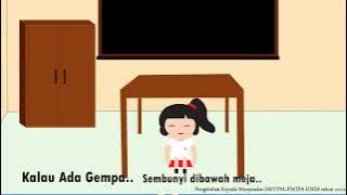 Animasi Mitigasi Gempa dalam Bentuk Lagu