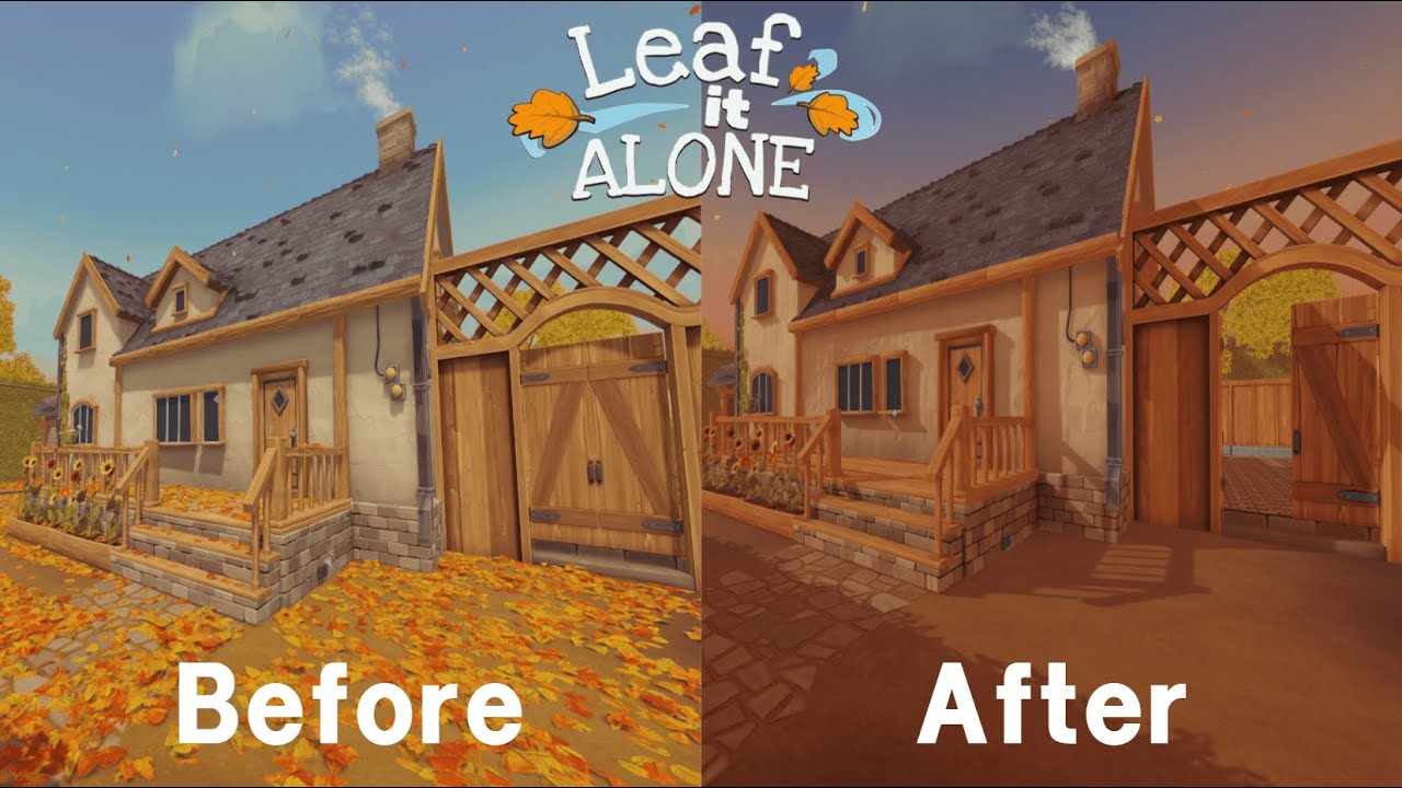 낙엽 치우는 힐링 게임 (Leaf it Alone)