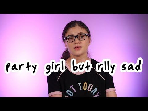 "party girl" cover but i made it really sad  :(