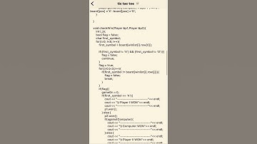TIC TAC TOE GAME IN C++ #shorts #viralvideo #youtubeshorts