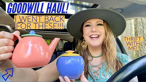 THEY WERE WORTH EVERY CENT! | Goodwill Haul | Thri...