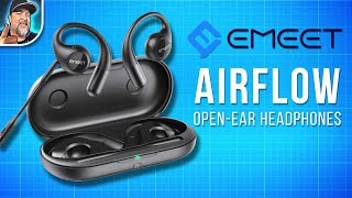 EMEET AirFlow Open-Ear Headphones Unboxing, Test and Review