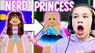 NERD IS SECRETLY A PRINCESS!! **BROOKHAVEN ROLEPLAY** | JKREW GAMING screenshot 3