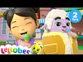 FRUITY Ice Cream Song! | 🐝 PRESCHOOL PLAYHOUSE 🐝 | Lellobee Kids Karaoke