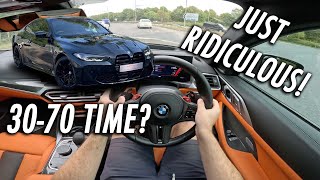 2023 BMW M4 COMPETITION XDRIVE DRIVING POV/REVIEW // ABSOLUTELY SAVAGE!