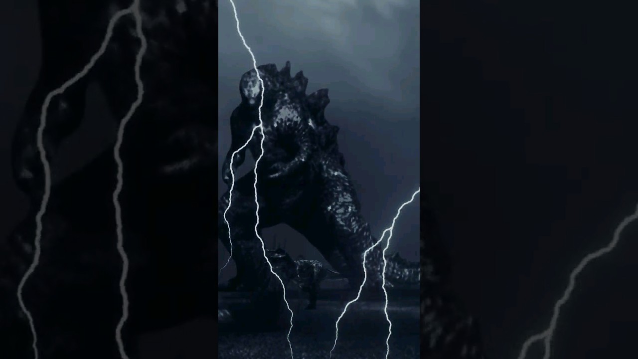 Vfx shots in Godzilla x entry with powerful  vibrations breath.                     