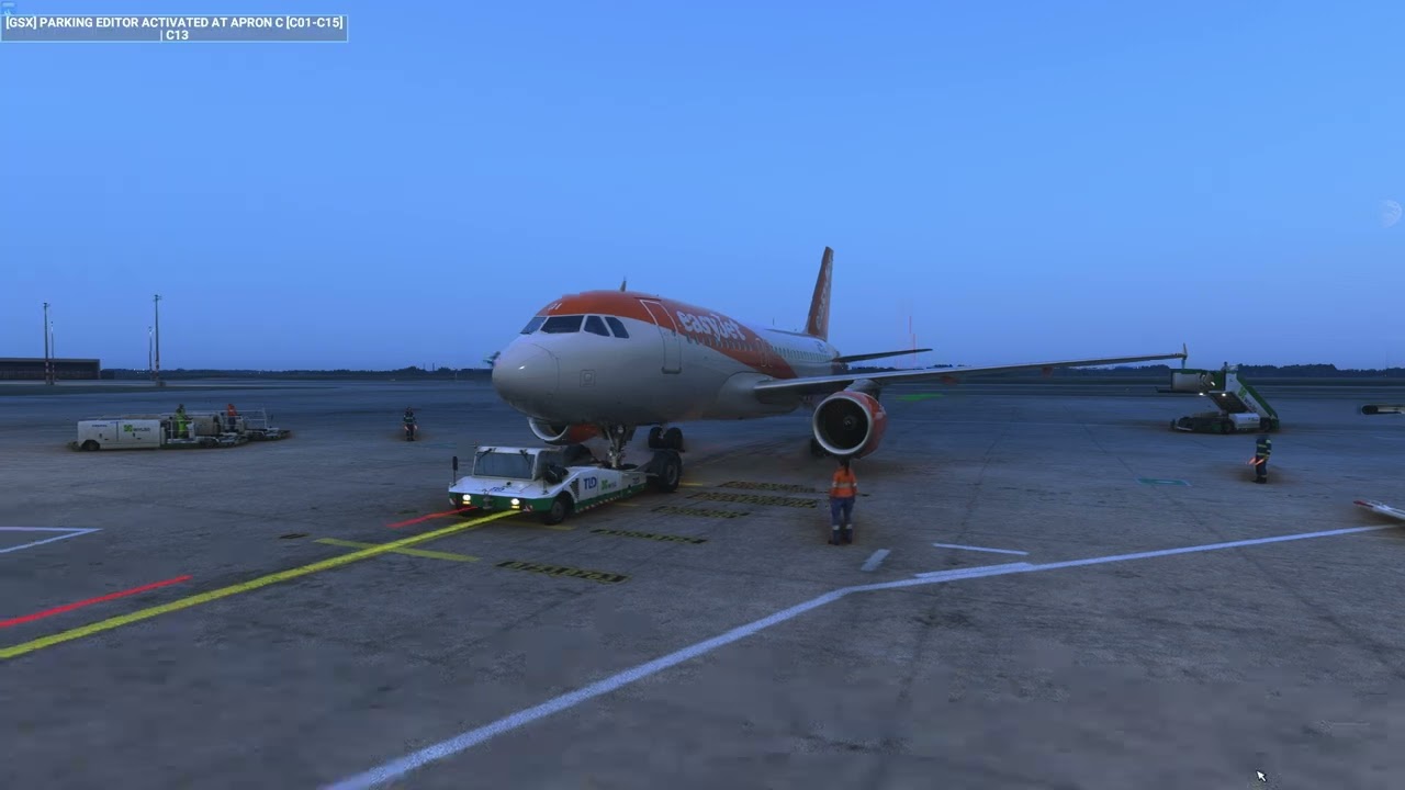 Easyjet A319 - Berlin Departure