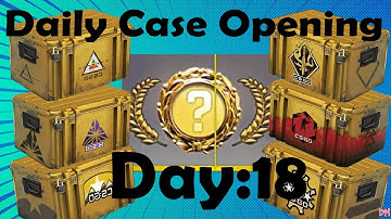 Opening A CS:GO Case everyday until I get a KNIFE! Day:18