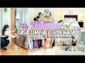 🌤RUTINA DE LIMPIEZA DEL HOGAR  LIMPIA CONMIGO | ORDEN Y LIMPIEZA CLEAN CASA 2022  Marcel Lopez