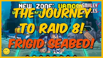 Bit Heroes Journey to Raid 8 ! Zone 10 Flag 4 ! Frigid Seabed !