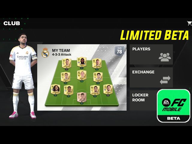 EA SPORTS FC™ MOBILE LIMITED BETA IS Available