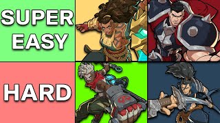 2XKO Character Overviews: Easiest / Hardest Characters Tier List