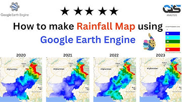 How to make Rainfall Map using Google Earth Engine || Rainfall Map || Temporal Data||GEE||1981-2023