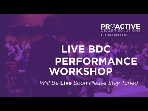 Live BDC Performance Webinar
