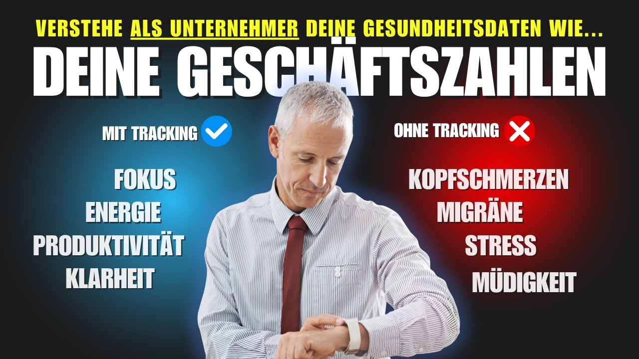 Unternehmer: So nutzt du deine Körperdaten für maximale Performance