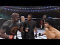 Luck Cage vs. Bruce Lee (EA Sports UFC 2) - CPU vs. CPU