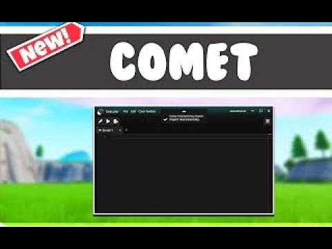 COMO BAIXAR E USAR NOVO COMET EXECUTOR ROBLOX FUNCIONANDO E PEGAR A KEY!  (NEW Exploit) 