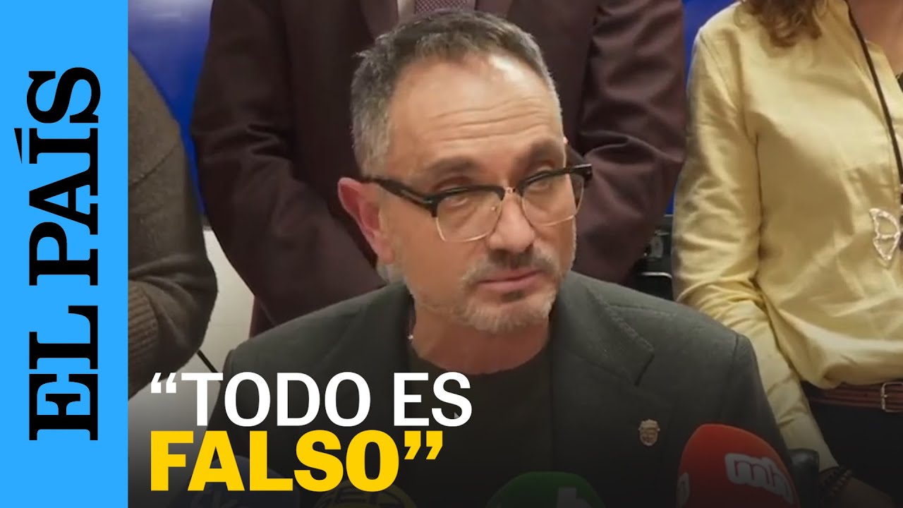Alcalde de Móstoles, sobre la denuncia de acoso sexual: "No voy a tolerar ninguna injuria" | EL PAÍS