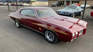 Test Drive 1970 Pontiac GTO $29,900 Maple Motors #1022 видео