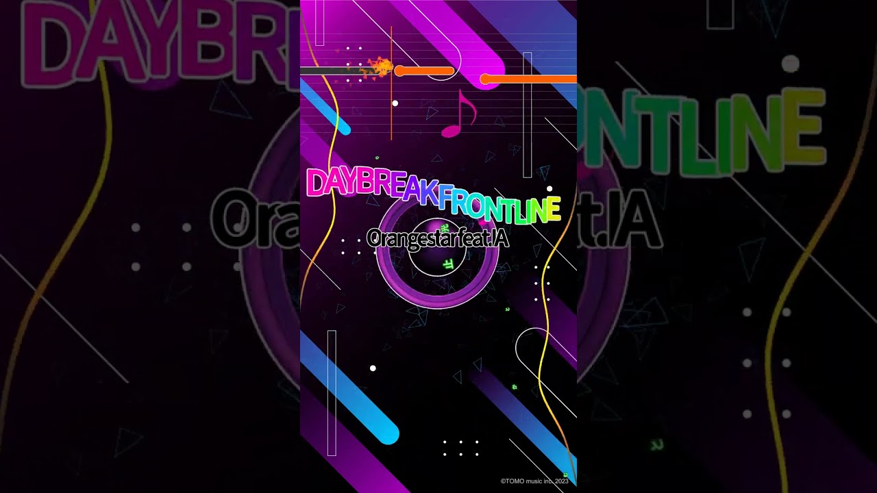 カラオケ】DAYBREAK FRONTLINE/Orangestar feat.IA #shorts