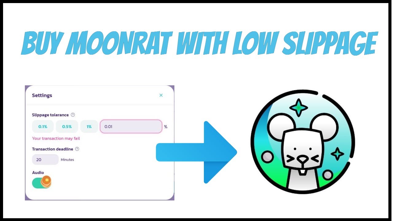 The Trick To Buying MoonRat With Low Slippage on PancakeSwap YouTube
