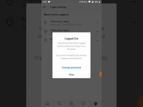 Check Instagram Login Activities | Sign Out of Suspicious Devices