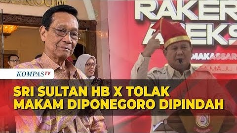 Prabowo Usul Makam Pangeran Diponegoro Pindah ke Yogya, Gubernur DIY Menolak!