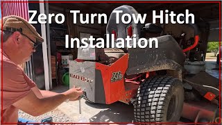 Bad Boy Zero Turn Tow Hitch Installation