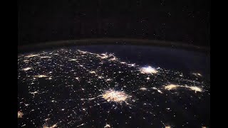ISS Timelapse - From Vancouver to Houston by Night (19 March 2024)