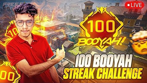 100 STREAK CHALLENGE IN FREE FIRE || AJJUBHAI & TONDE GAMER REACTION || DESI GAMERS