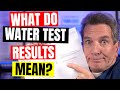 HOW to READ WATER ANALYSIS