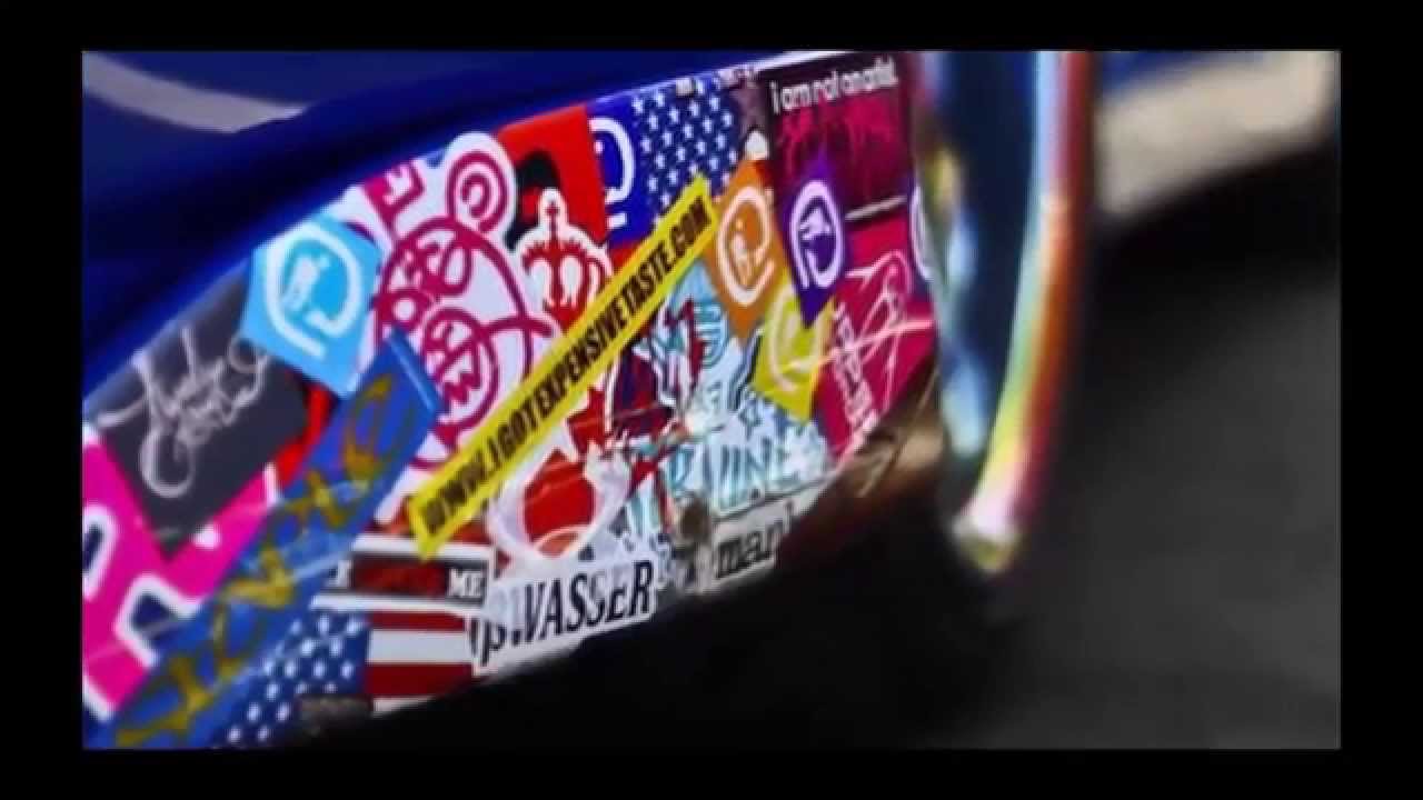 Авто тюнинг шоу Tuning Party Sticker bomb