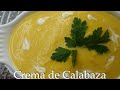 Crema de Calabaza la Favorita de Todos | Simple Homemade Butternut Squash Soup