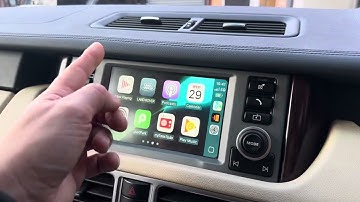 Range Rover L322 - 2007 - Apple CarPlay Upgrade with OEM Screen @ttwinstallations1542