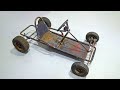 RESTORING A RUSTY GO KART In 10 Minutes! FULL BUILD