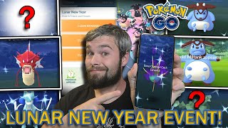 SHINY GYARADOS CAUGHT! SHINY MILTANK SPOTLIGHT SUCCESS! (Pokemon GO Lunar New Year Event)
