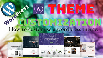 HOW TO CUSTOMIZE WORDPRESS THEME [Step-By-Step]||URDU/HINDI #zeeguru